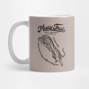 Muay Thai Tattoo Tiger Mug